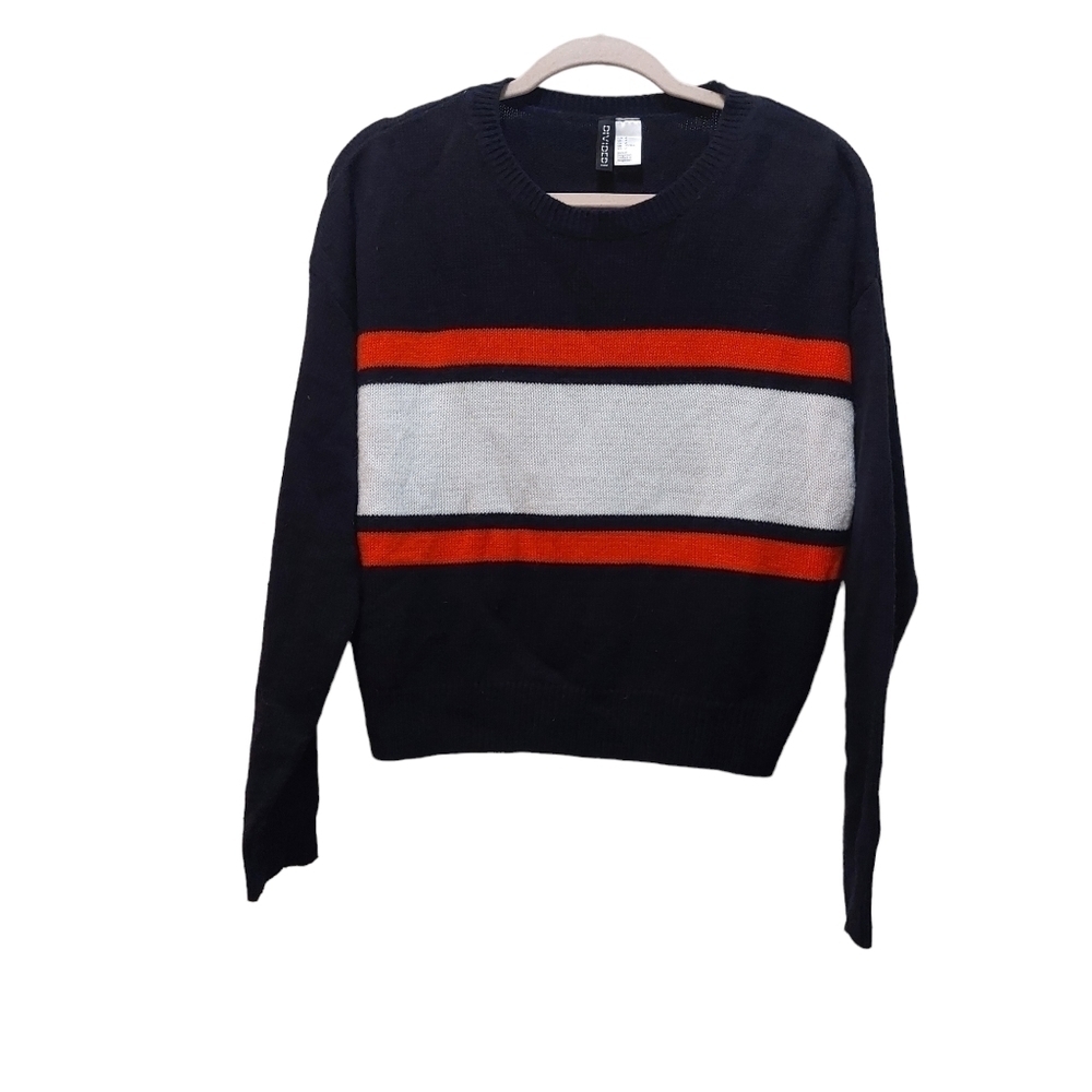 Divided Ladies Long Sleeve Crew Neck Sweater